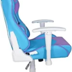 Silla Ocelot Gaming Osa-06 Azul-Morado/Hasta 150Kg/Vinipiel/Ajustable/Descansabrazos 2D/Piston Clase 4/Reclinable 90-155°