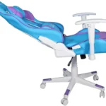 Silla Ocelot Gaming Osa-06 Azul-Morado/Hasta 150Kg/Vinipiel/Ajustable/Descansabrazos 2D/Piston Clase 4/Reclinable 90-155°