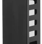 Organizador De Cable Vertical Linkedpro 24 Unidades Rack Sencillo, Compatible Con Racks Serie Eirl Y Eiqr, Lpvm24U