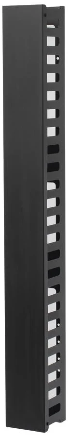 Organizador De Cable Vertical Linkedpro 24 Unidades Rack Sencillo, Compatible Con Racks Serie Eirl Y Eiqr, Lpvm24U