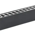 Organizador De Cables Horizontal Linkedpro De 2U Para Rack De 19", Resistente A Deformaciones Y Rayones, Lp-Org-02