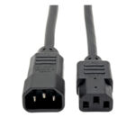 Cable De Alimentación P004-006-13A Para Pdu, C13 A C14 - 13A, 250V, 16 Awg, 1.83 M [6 Pies], Negro