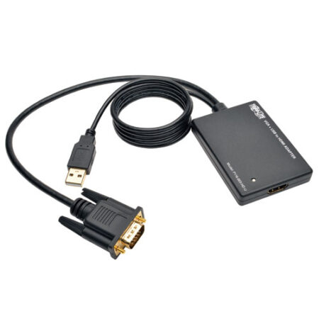Convertidor Tripp-Lite P116-003-HD-U – Negro, VGA, HDMI