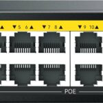 Netis Switch PoE P116Gh - 16 Puertos PoE (100 Mbps) Y 2 Puertos Uplink (1000 Mbps), 240W, Watch Dog, Plug Play, 250 Mts De Alcance, No Administrable