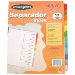 Separador Wilson Jones Con 12 Divisiones Economico