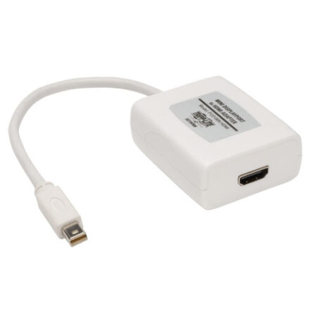 Adaptador De Video Tripp-Lite P137-06N-HDMI – Color Blanco, Mini Displayport, Mini Displayport, HDMI, Macho/Hembra
