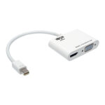 Adaptador Convertidor De Video Tripp-Lite P137-06N-Hv-V2W - Blanco