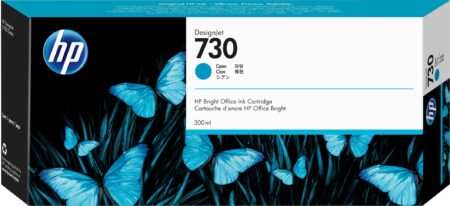 HP 730 Cyan 300Ml Tinta Amplio Formato P2V68A
