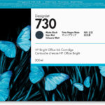 HP 730 Negro Matte 300Ml Tinta Amplio Formato P2V71A