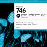 Cartucho De Tinta HP P2V82A Lf 746 Color Negro Foto 300 Ml