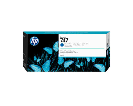 Cartucho De Tinta HP P2V85A Lf 747 Color Azul Cromatico 300 Ml