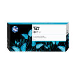 HP Cartucho De Tinta Designjet 747 De 300 Ml, Gris