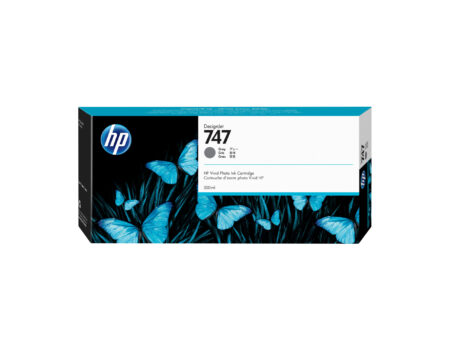 HP Cartucho De Tinta Designjet 747 De 300 Ml, Gris