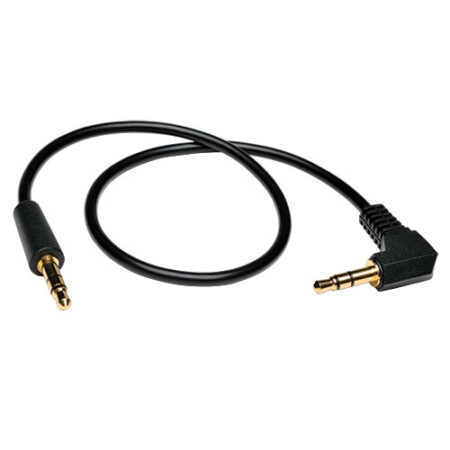 Cable De Audio Tripp-Lite P312-003-Ra – 0, 91 M, 3.5Mm, 3.5Mm, Negro