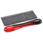 Reposamunecas Rojo Con Negro Para Teclado Duo Gel