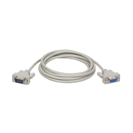Cable De Extensión Puerto Serial Db9 Tripp-Lite P520-006 – 1, 83 M, Gris, Db-9, Db-9, Macho/Hembra