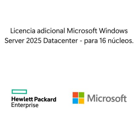 Licencia Adicional Microsoft Windows Server 2025 Para Centro De Datos 16 Núcleos Ww Sw –