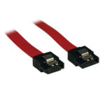 Cable De Señal Serial Ata Tripp-Lite P940-12I - 0, 3 M, Rojo, SATA 7-Pin, SATA 7-Pin, Macho/Macho