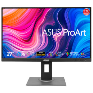 MONITOR 27" ASUS PA278QV QUAD/LED/HD/2560X1440/TR 5MS/75HZ/DP/HDMI/DVI/VESA/PRECISION DE COLOR