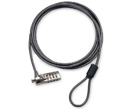 Candado De Seguridad P/Laptop Targus Pa410U 2 Metros/Color Negro/De Combinacion