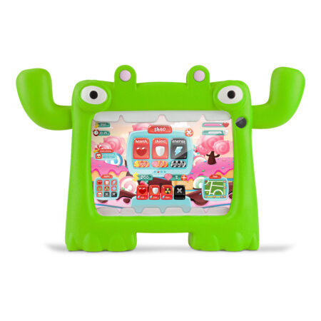 Tablet Vorago Pad-7-V6-Kids 7″Android 11 Quadcore 2Gb 32Gb Dualcam WiFi Bt Gms Con Funda Verde, Pad-7-V6-Kids-Gr