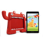 TABLET VORAGO PAD-8-KIDS-RD 8" 4GB/64GB/ANDROID 13 QUADCORE/COLOR NEGRO/FUNDA ROJA