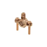 Abrazadera De Bronce Panduit Gpc2-1D-C Para Tierra Fisica Para Conductor 2 Awg