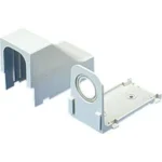 Accesorio Para Techo Falso/Entrada Panduit Dcefxwh-X/Con Conexion Tuberia 1/2 A 1 In/Compatible Con Canaletas Ld3/Ld5/Ld10/Blanco