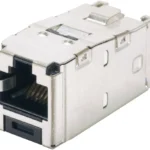 Conector Jack RJ45 Cat5E Panduit Cj5E88Tbl Estilo T/Mini-Com/8 Posiciones/8 Cables/Color Negro