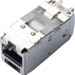 Conector Jack RJ45 Cat5E Panduit Cj5E88Tbl Estilo T/Mini-Com/8 Posiciones/8 Cables/Color Negro