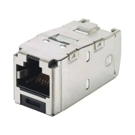 Conector Jack RJ45 Cat5E Panduit Cj5E88Tbl Estilo T/Mini-Com/8 Posiciones/8 Cables/Color Negro
