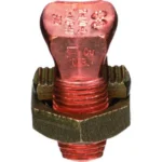 Conector Mecanico De Puesta A Tierra Panduit Sbc3-C De Cobre/Para Cables De Calibre 8 A 4 Awg/Resistencia Anticorrosion