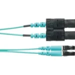 Jumper De Fibra Optica Panduit Fx2Erlnsnsnm003 Color Aqua/3M/Multimodo 50/125 Om3/Lc-Sc Duplex/Ofnr