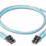 Jumper De Fibra Optica Panduit Fx2Erlnsnsnm003 Color Aqua/3M/Multimodo 50/125 Om3/Lc-Sc Duplex/Ofnr