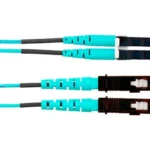 Jumper De Fibra Optica Panduit Fx2Erlnsnsnm003 Color Aqua/3M/Multimodo 50/125 Om3/Lc-Sc Duplex/Ofnr
