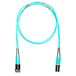 Jumper De Fibra Optica Panduit Fx2Erlnsnsnm003 Color Aqua/3M/Multimodo 50/125 Om3/Lc-Sc Duplex/Ofnr