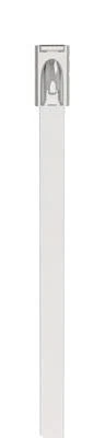 100 Piezas De Cincho De Acero Inoxidable Panduit De 127Mm Largo X 4.6Mm Ancho, Mlt1S-Cp316