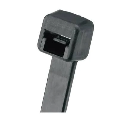 Paquete C/1000 Piezas Cincho De Nylon 6.6 203Mm Largo X 3.6Mm Ancho Panduit Plt2I-M20 Color Negro