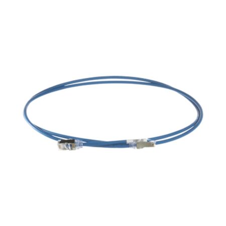 Cable Patch Cord Cat6A Utp Panduit Diametro Reducido (28 Awg)/Cm/Lszh/Color Azul/20.3Cm/Utp28X8Inbu