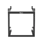 Rack Panzone De Montaje En Pared Panduit, De 19In, Profundidad Ajustable, Rieles Numerados Y Roscados 12-24, 9 Ur, Color Negro, Awmr9