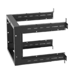 Rack Panzone De Montaje En Pared Panduit, De 19In, Profundidad Ajustable, Rieles Numerados Y Roscados 12-24, 9 Ur, Color Negro, Awmr9