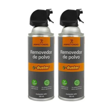Removedor De Polvo, Aire Comprimido Perfect Choice Pc-034100 (2 Pack) 330Ml C/Uno
