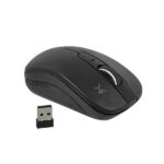 Mouse Perfect Choice Pc-044758, Negro, 3 Botones, RF Inalámbrico, Óptico, 1600 Dpi