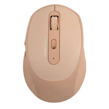 Mouse Inalambrico Perfect Choice Clix Pc-045151 1600 Dpi/5 Botones/Optico/Recargable, Color Rosa