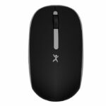 Mouse Inalámbrico Negro Silencioso Con Receptor Doble USB C+USB A Pc-045175