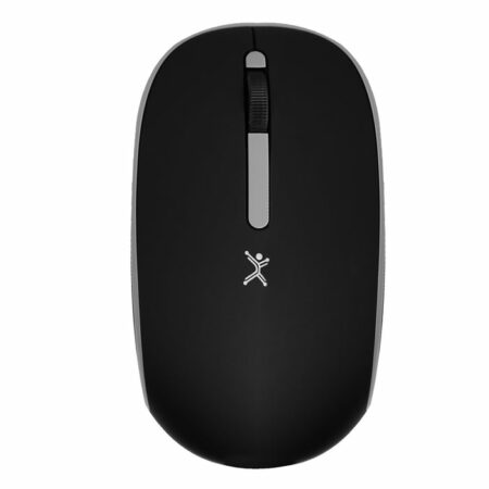 Mouse Inalámbrico Negro Silencioso Con Receptor Doble USB C+USB A Pc-045175