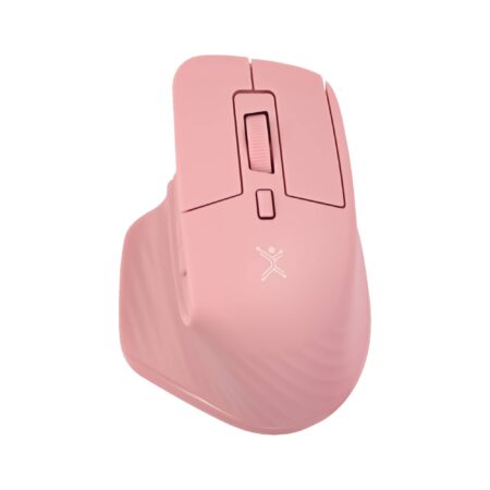 Mini Ratón Recargable Conexión Dual 2.4 Ghz + Bluetooth Pixie Color Rosa | Perfect Choice
