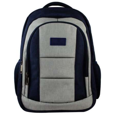 Mochila Para Laptop 15-17″ Perfect Choice Pc-084198 Sharp, De Poliester, Azul-Gris