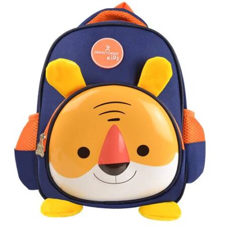 Mochila Preescolar Perfect Choice Pc-084402 Color Azul/Figura Tigre