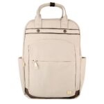 Pc-084655 Mochila De Mujer Para Laptop Elegante Y Funcional Modelo Kokette Color Taupe | Perfect Choice -